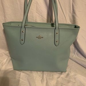 Authentic coach bag and wristlet